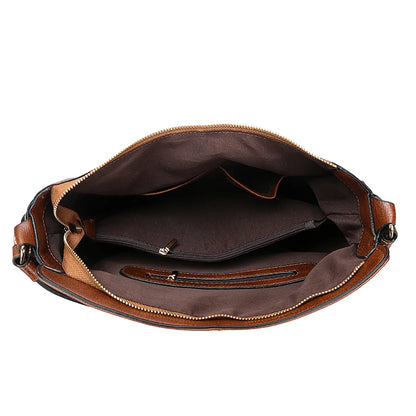 DIDABEAR™ Vintage Stor Kapacitets Læder Hobo Taske