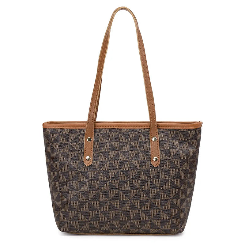 MERCER™ Stor Kapacitets Retro Shopper Taske