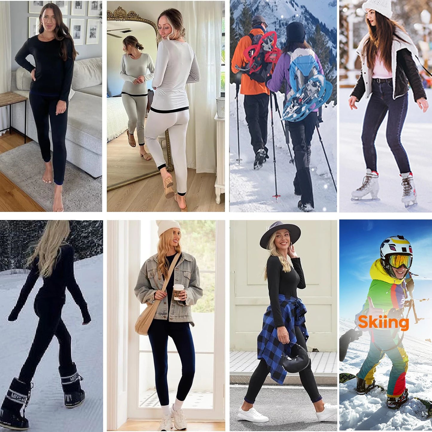 Nordlinge – Dame termoundertøj – 2-delt sæt