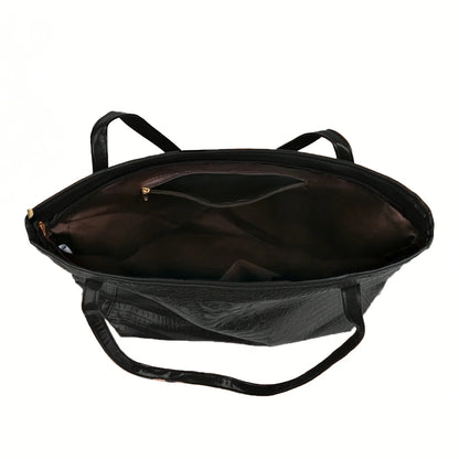 VITTORIA™ Stilfuld Retro Krokodillemønstret Taske