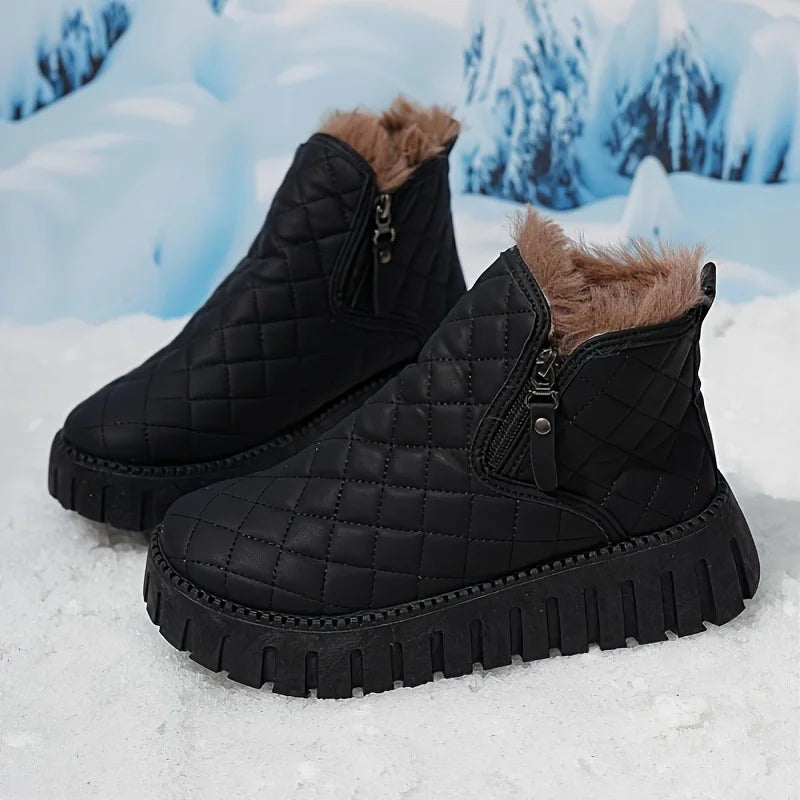 Damesko – Varm, Blød og Med Tykt Sål