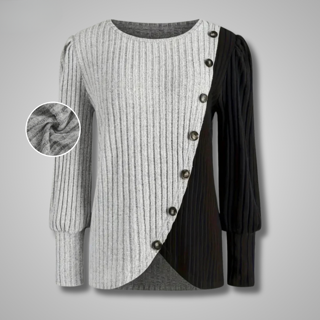 Lyslund - Finstrikket Langærmet