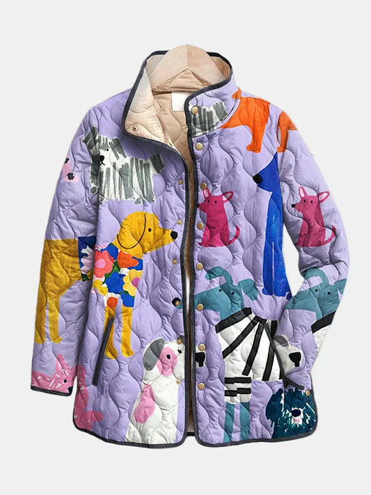 Rhea | Jakke med blomstermønster