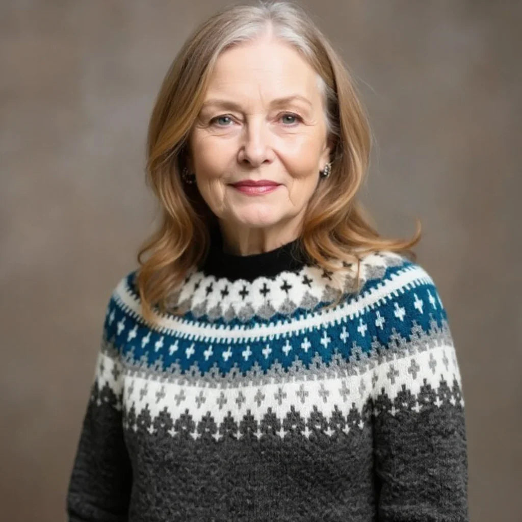 Althea | Vintage islandsk trøje